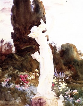  Singer Oil Painting - Garden Fantasy John Singer Sargent